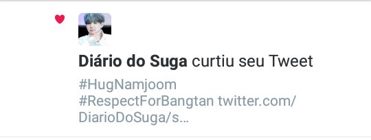 SPalmitaJ's tweet photo. SENPAI ME NOTOU
@DiarioDoSuga https://t.co/ohcBojFXPj