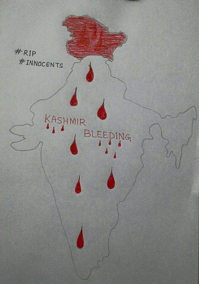 pakZinbd's tweet photo. #KashmirIsBleeding and World is silent.
#StopIndianDogs https://t.co/XaEw6HKzjL