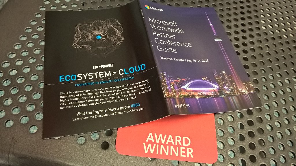 ViolettaY0's tweet image. Registration for #WPC16 complete. Visit the Ingram Micro booth #900 and learn about our #EcosystemOfCloud