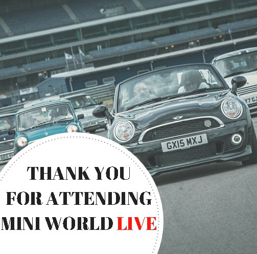 MiniWorldLive's tweet image. Thank you for attending Mini World Live 2016!