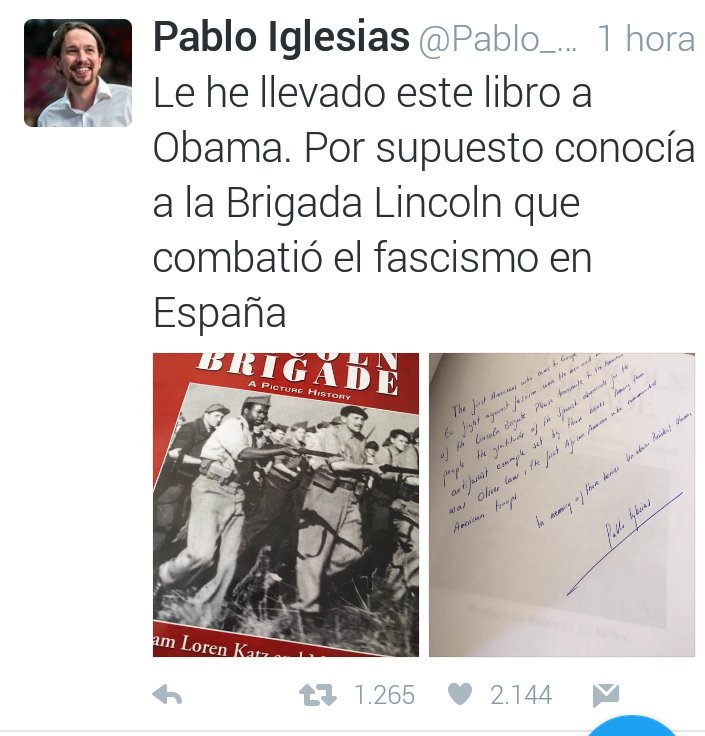 AnsiCC's tweet photo. #GrandeObama #WeCanStopTTIP #BarackObama #ObamaEnEspana
Aquí se ve quién es quién .😒 https://t.co/SATFYzvdU9