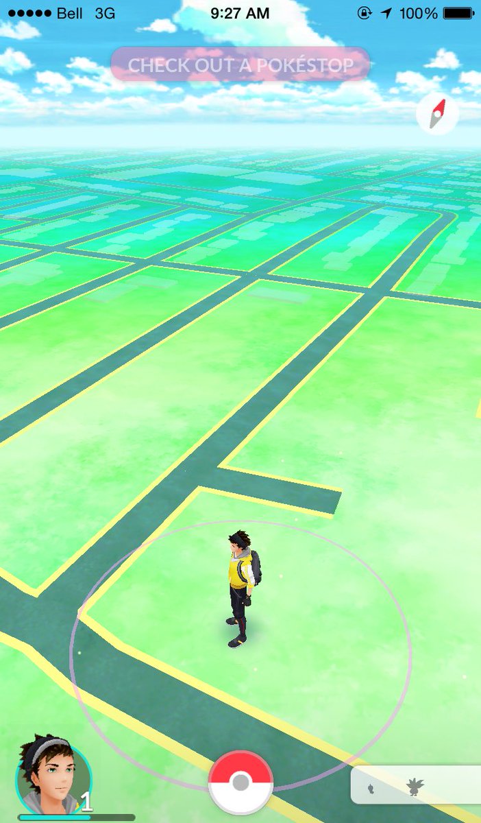 Aidanv64's tweet photo. Spiritwood on #PokemonGo. Had to borrow a US accnt from a Swedish friend to download in Canada! #WorthIt #CatchEmAll https://t.co/I7CI0ynSeq