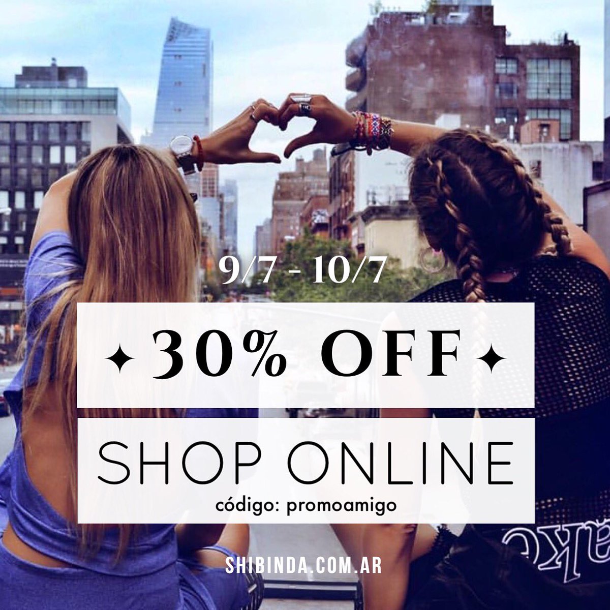 Finde 30% off en SHOP ONLINE! shibinda.com.ar