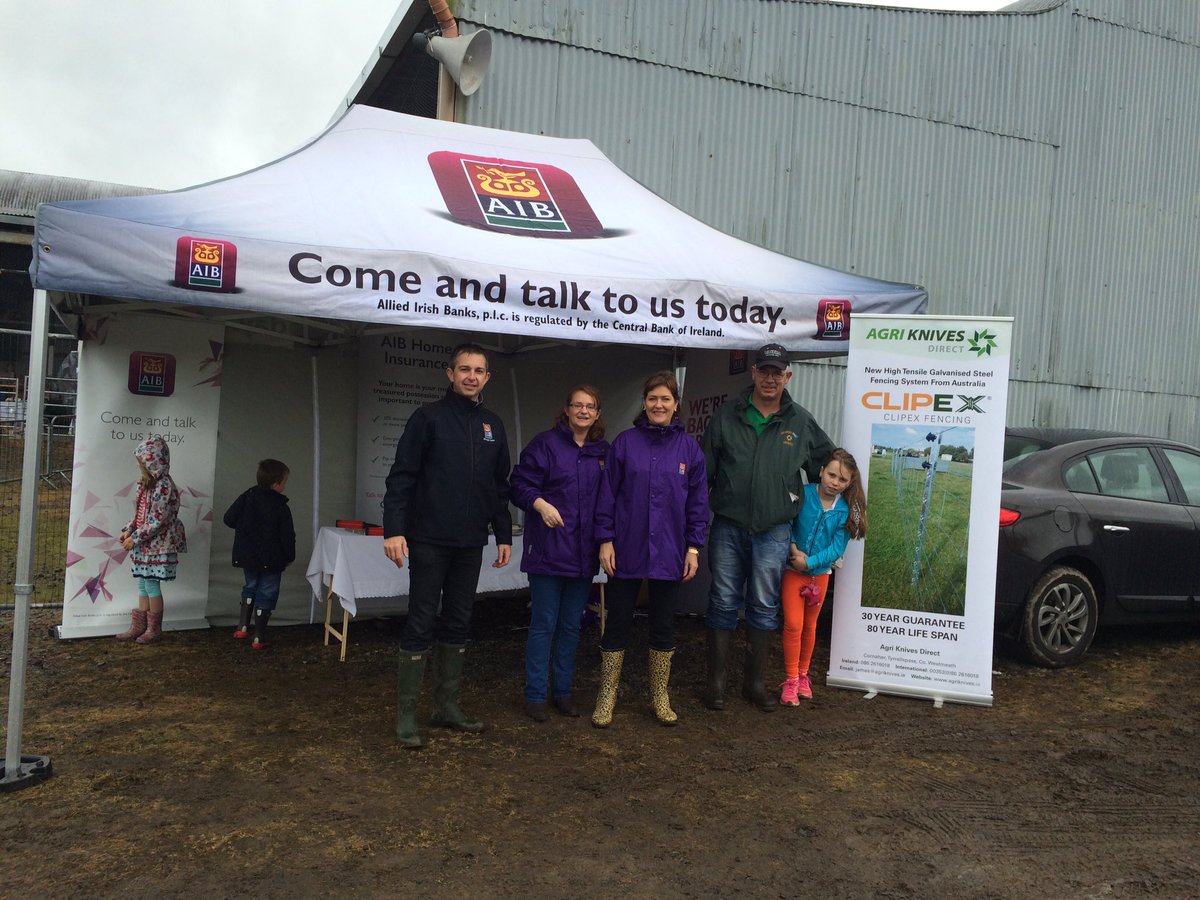 Ready to meet our customers <a href="/MullingarAgShow/">Mullingar Show</a> this morning <a href="/AIBBiz/">AIB Business</a> #GarAgriShow