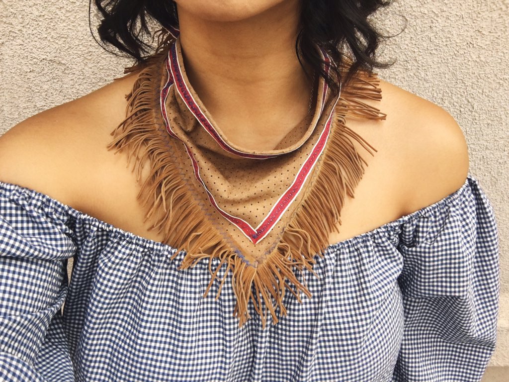 Gettin' in touch with our Alberta roots. This dreamy piece is by <a href="/dreamboatlucy/">Dreamboat Lucy</a>. Yeehaw. #marketcollective