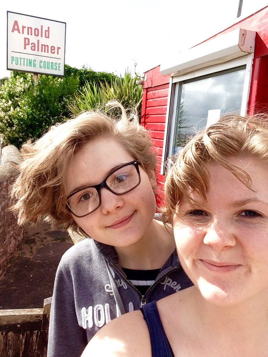 FictionalMeg37's tweet photo. The perfect after work activity was crazy golf with my wonderful sis @Daydream_Daisy_ 😊⛳️❤️ #seasidesummer https://t.co/aLgSRyArrB