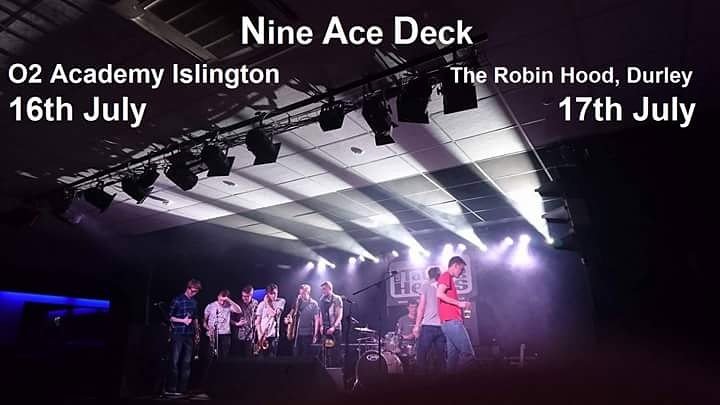NineAceDeck's tweet photo. Busy weekend coming up. Supporting the awesome @SunArcana at O2 Academy Islington Saturday then Robin Hood sun. https://t.co/060Q4NWjSl