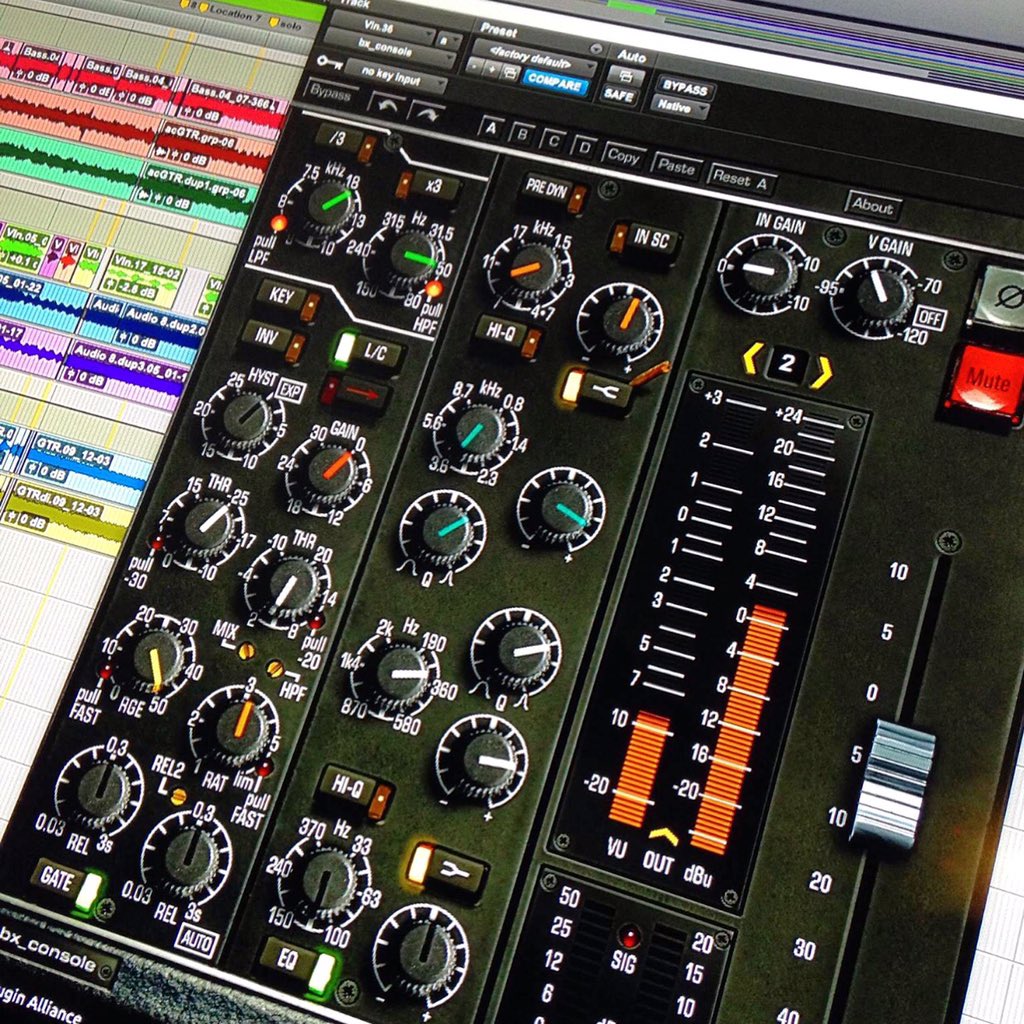 TheLoopStudios's tweet image. Newest edition..@pluginalliance bx_console #neve v-series emulation Liking it! #AAXdsp #protoolshdx #recordingstudio