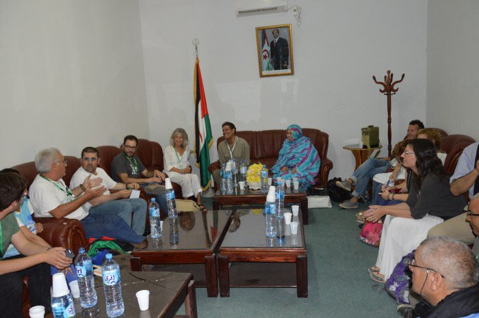 Minister Adviser to Presidency receives Spanish delegations spsrasd.info/news/en/articl… #WesternSahara
