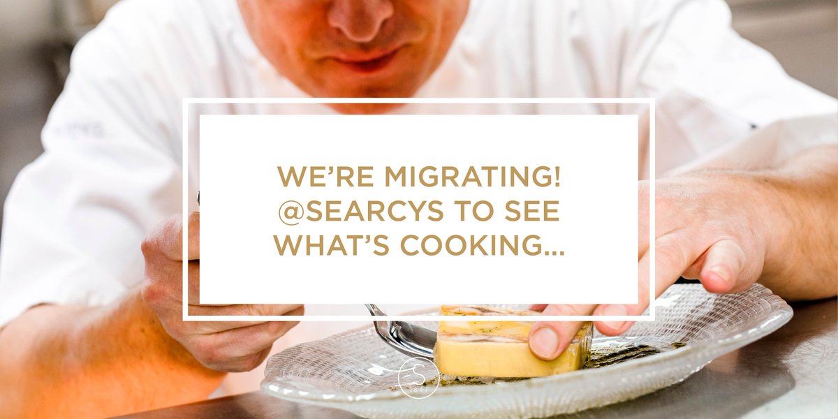 Join us @Searcys ! We'll bring the champagne 😄 👍