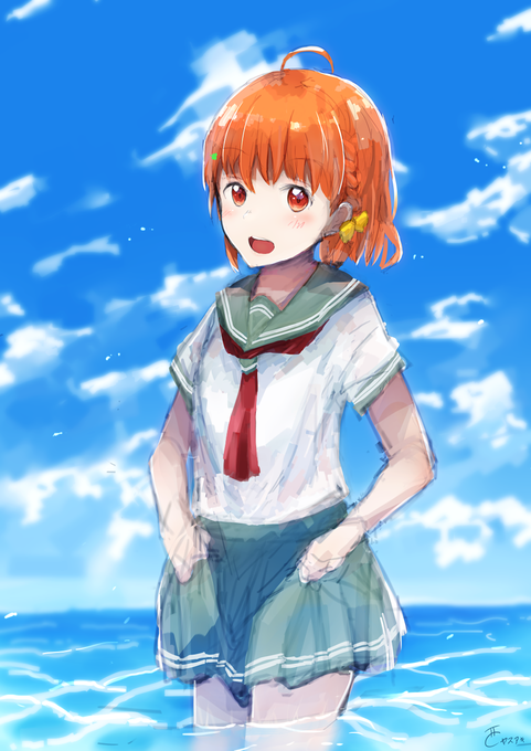 SAI2試し描き高海千歌ちゃん! 