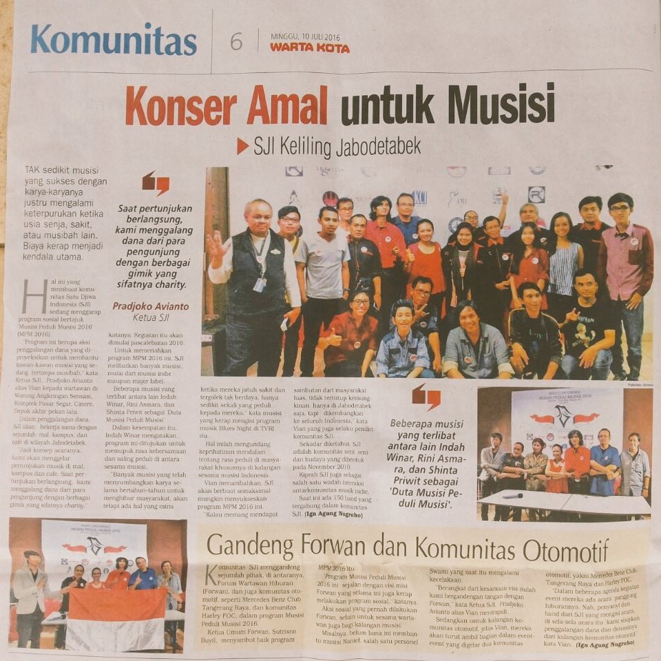 Sebuah Pergerakan sudah dimulai ...