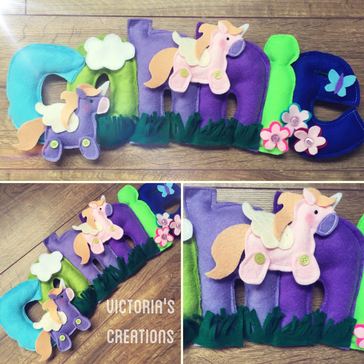 vcreations2014's tweet photo. Name banners #HandmadeHour #unicorns #namebanner #nursery #handmade #namedecor #kidsroom #crafthour oh #balls #craft https://t.co/QKDYIfb3GT