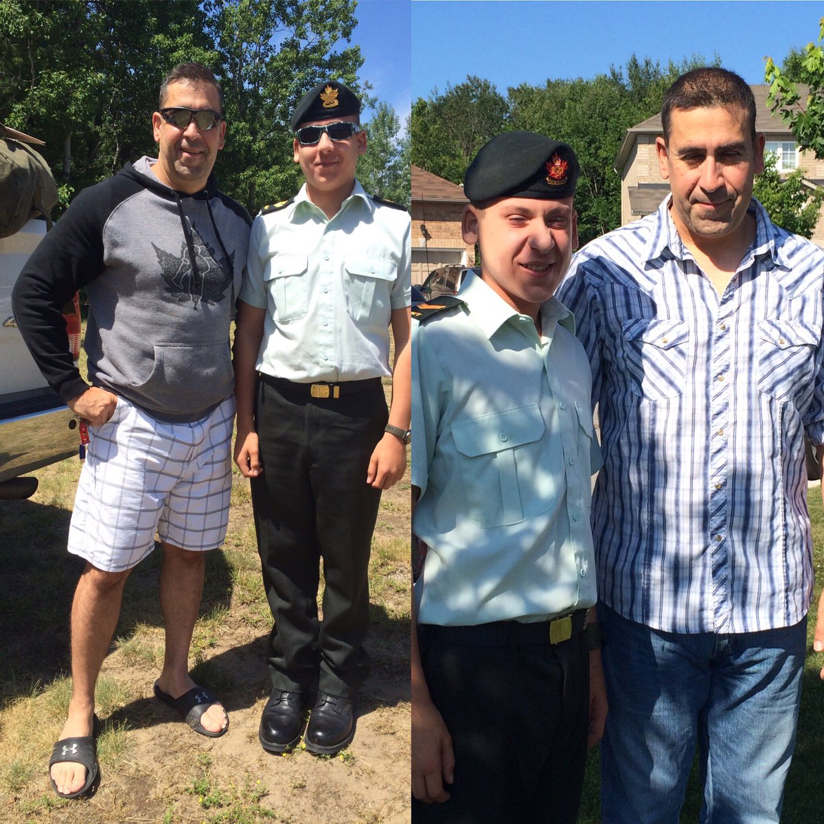 JGidari's tweet photo. What a diff a year makes. Good luck on your crse this summer #drillceremonialinstructor #cadet https://t.co/wRjKkZr9US