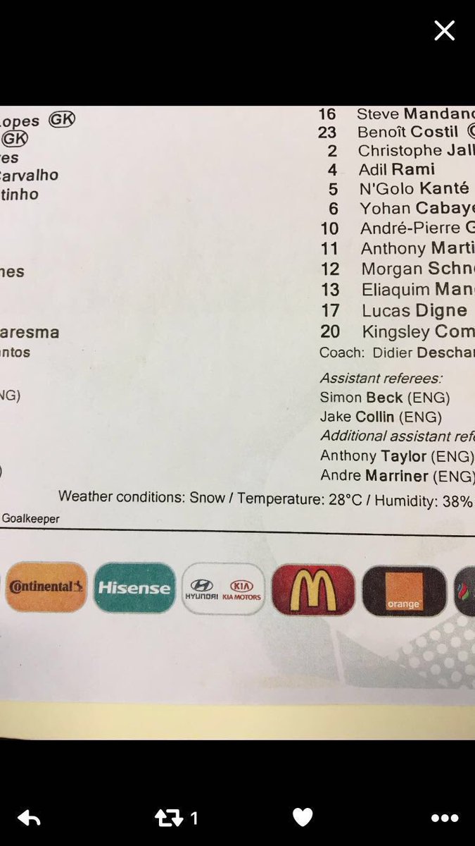 MartinVolkmar's tweet photo. #UEFA at its best: Es schneit im #stadedefrance 😁 #euro2016final #FRAPOR #AllezMann (via @Maizerinho) https://t.co/VG5MlCEfEo
