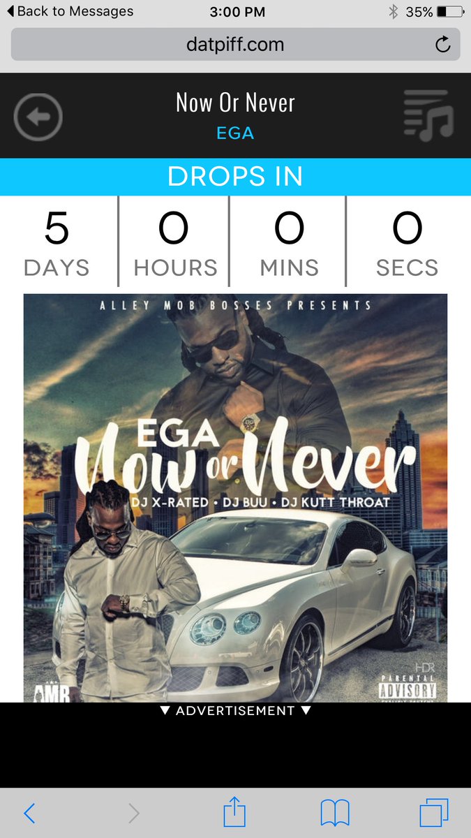 iLMPStreetTeam's tweet photo. [Mixtape] Ega - Now or Never :: 7.15.16 https://t.co/6csBaXIsOo @DatPiff @EgaAMB @TheDJXrated @djBuu @djKuttThroat https://t.co/r6fUKVumCV
