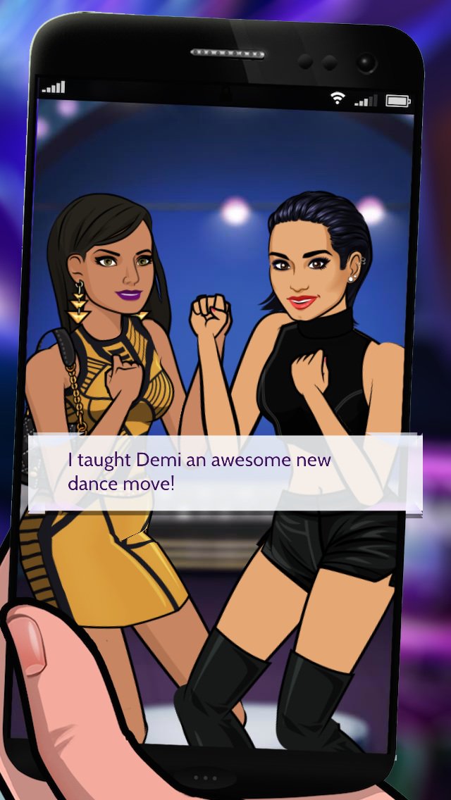 Jasmon3y's tweet photo. I just taught Demi a new dance move! #demipathtofame https://t.co/xAj8qPpVFL https://t.co/GHjimuLjfN