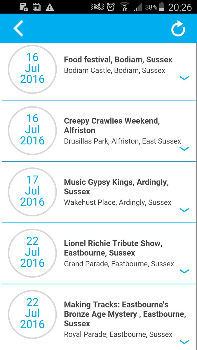 loveeastsussex's tweet image. More #Sussex #Summer events added to your community #mobile app from @mytownapps