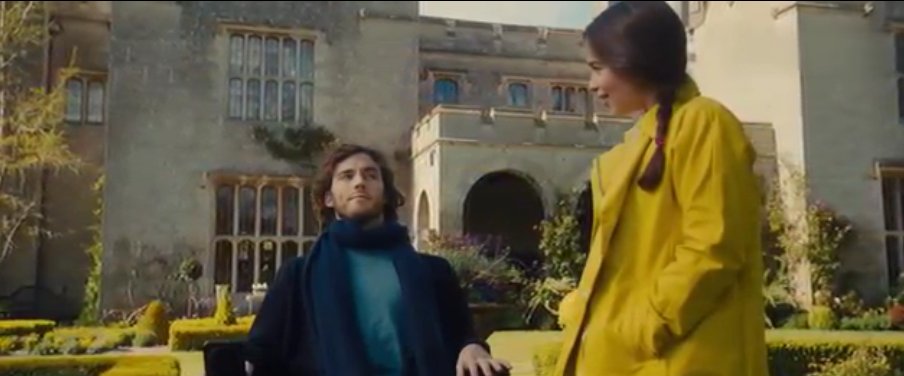 "so what do you do with yourself when you are not here louisa clark?"
"wow, your life's even duller than mine."