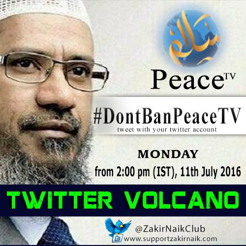 PeaceMoin's tweet photo. @MoinuddinHassa1 pls join tomorrow we are doing Twitter volcano on #DontBanPeaceTV https://t.co/HtRIpVWdNn