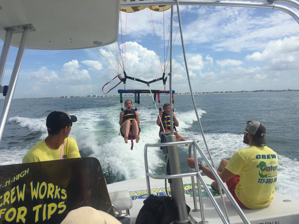 <a href="/GatorsParasail/">Gators Parasail</a> Thanks for providing a great experience for us this past week!  Loved the guys on the boat!