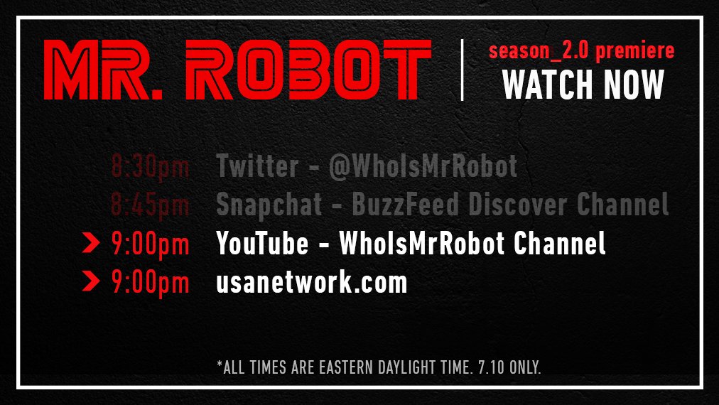 Colors Infinity on X: Q2. What's the IMDB rating of @whoismrrobot RT &  answer with #WhoIsMrRobot to win an #iPhone6  / X