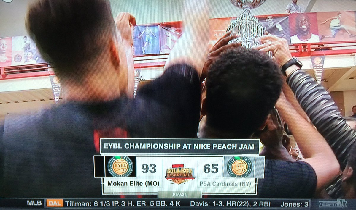 lbphil's tweet photo. Great players+great coaches=Peach Jam WIN!  Best club.  Period.  @MOKANElite https://t.co/IMMssVAope