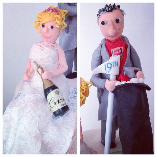 cakesbyjemima's tweet photo. Bride and Groom Toppers #weddingtoppers #weddingcakes #bride #groom #caketoppers #cakesbyjemima #cakemodelling https://t.co/Jjb9XfM7MV