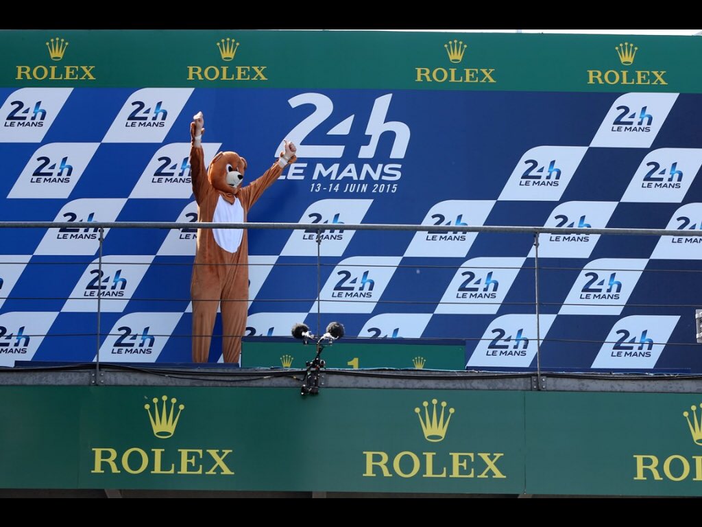 no podium for Muffy this weekend at LM, lucky he didn't make the journey - but maybe that's why we had bad luck!?