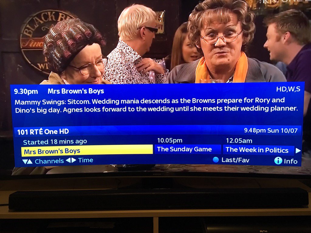 1rorycowan's tweet photo. Ah c'mon RTE, it can't be that difficult to advertise the right episode. https://t.co/bDLLR55OsE