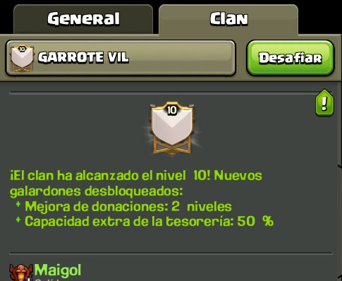 Maigol_coc's tweet photo. A pesar de la derrota, lo conseguimos...CLAN NIVEL 10! Gracias a todos los q han confiado y confían en mi #FYH https://t.co/gEkAK6Ld5d