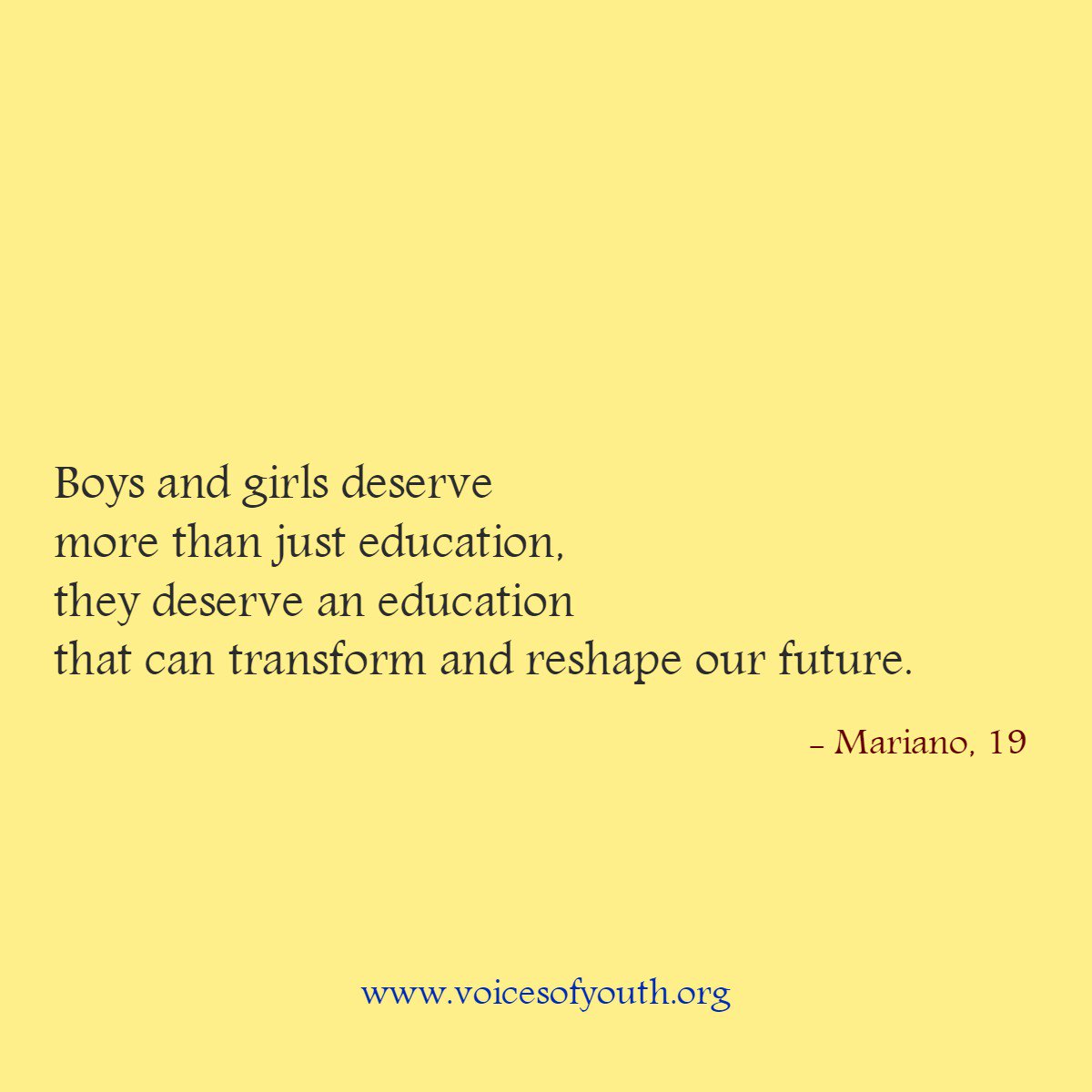 voicesofyouth tweet picture