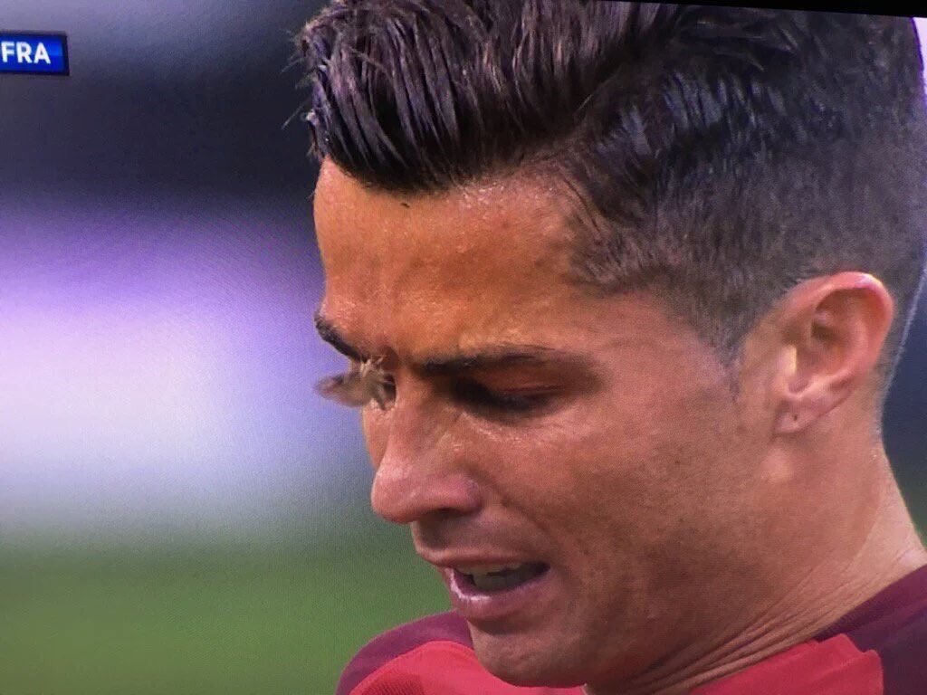 reeverixon's tweet photo. Float like a butterfly, sting like bee and get injured like a moth 
#ronaldo #moth #Euro2016Final  #Ali https://t.co/6d0esGLBRI