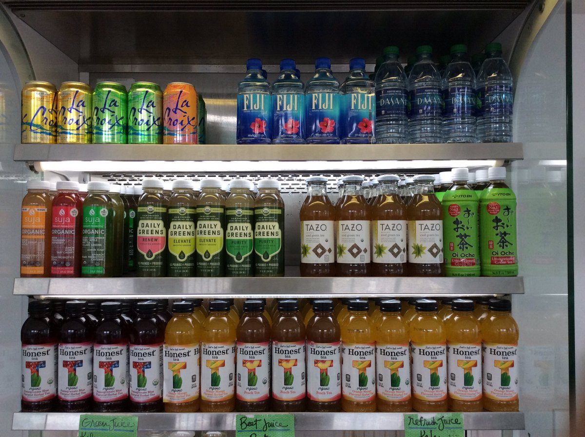 FreshBarNOLA's tweet photo. Come by Freshbar and grab one of our new cold pressed juices or iced teas!  🍎🍌🍍🍇🍓🍋 #fresh #Summer #juicecleanse https://t.co/U4AQUr2lwg