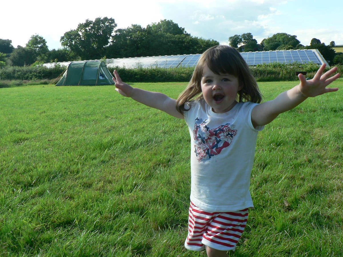Had lots of fun camping last weekend @CampingHF , this little rascal loved it!