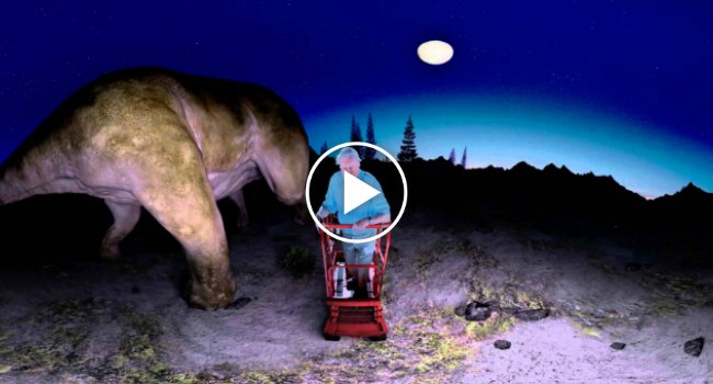 wearilesscom's tweet photo. Walk With World’s Largest Dinosaur And Sir Attenborough In This 360 VR Video
https://t.co/cvXksin6Th https://t.co/x49MtVNBhv