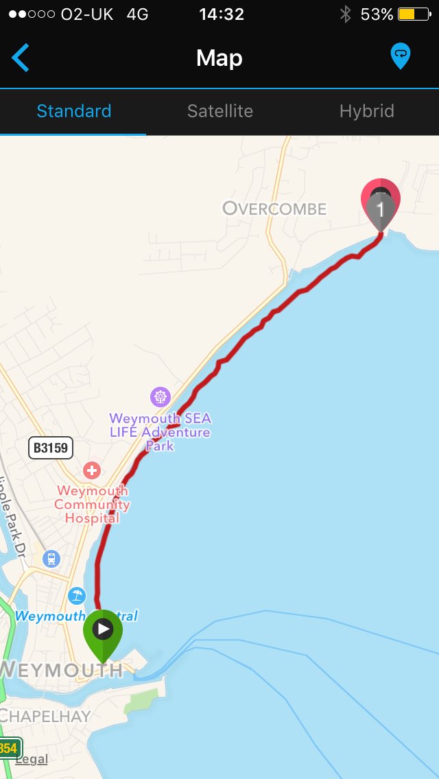 DaveStephens63's tweet photo. Weymouth bay swim done ! @makeawish @edowsc @CalneLC @ASAaquatics https://t.co/sZZ0hYi4rx