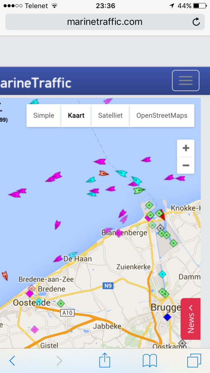 laurensvdw's tweet photo. De Tall Ships nu voor de kust van Zeebrugge... #paars #tsrantwerp #tallshipsraces #tsr2016 @tsrantwerp https://t.co/Mvs9k3c6Uf