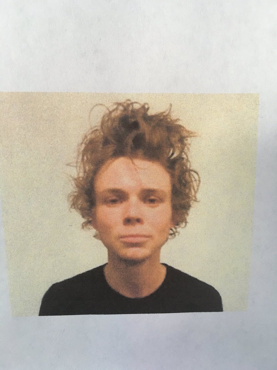 5SOS's tweet image. Wanted: This man was seen stealing Ashton&apos;s symbols