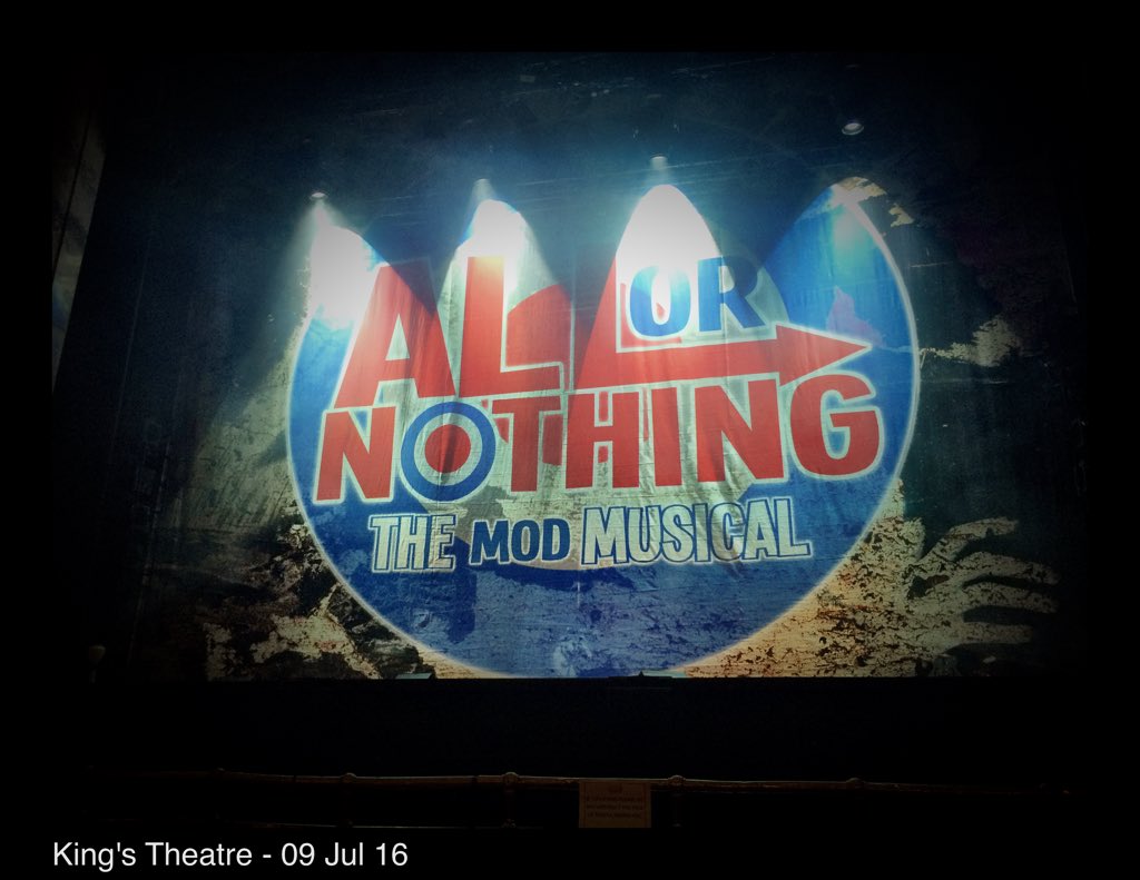 Loved it on Saturday night - that k you all :) <a href="/AONthemusical/">All Or Nothing: The Experience 🇬🇧</a> #portsmouth