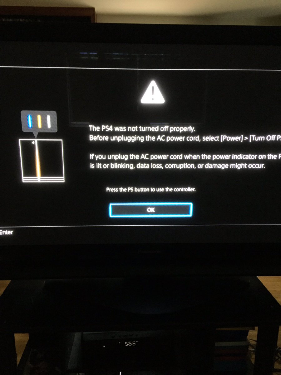 Zombie Jesus on Twitter: "the PS4 is never pleased it isn't turned off properly. I lost power. I didn't do it on purpose. scolded anyways https://t.co/1MgKJv85ip" / Twitter