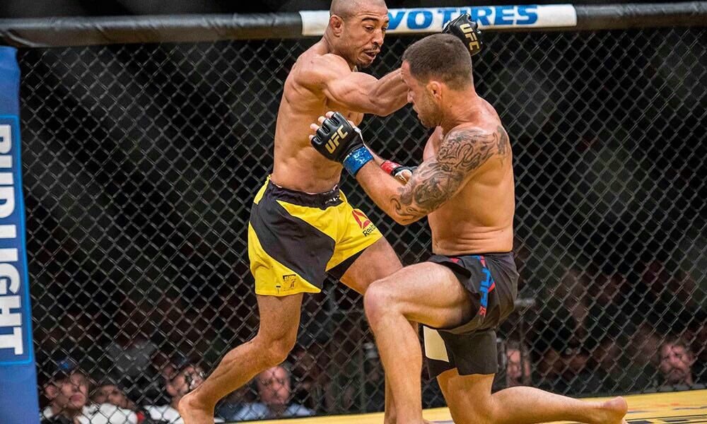 fanaticosMMAGT's tweet photo. Soy Fanático de Frankie Edgar pero ayer Jose Aldo fue más. Me pregunto, ¿por que demonios no peleó así contra Conor? https://t.co/Qr5hUm55ud