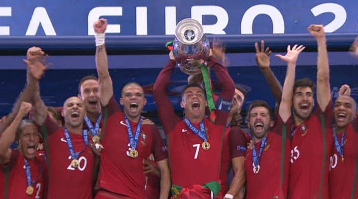 Delighted for <a href="/Cristiano/">Cristiano Ronaldo</a> #POR #EURO2016