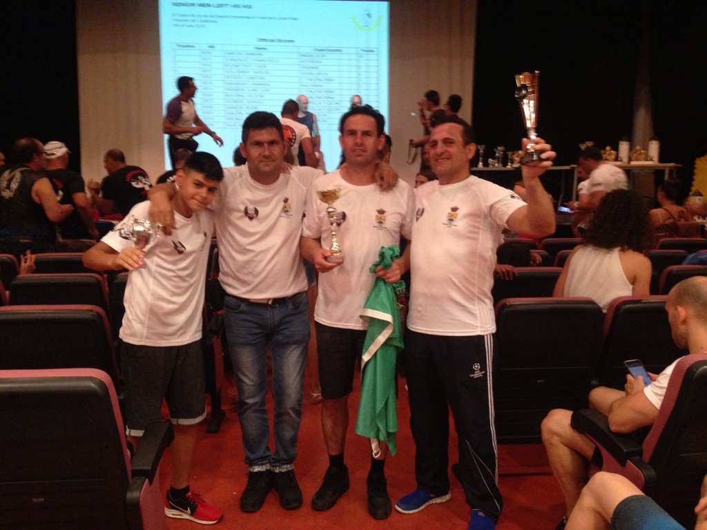 fcogalvin's tweet photo. En el Open de lucha de brazos de ciudad Real, los Galvines una vez mas consiguen podim, 3 participantes 3 titulos https://t.co/db9omhaX0b