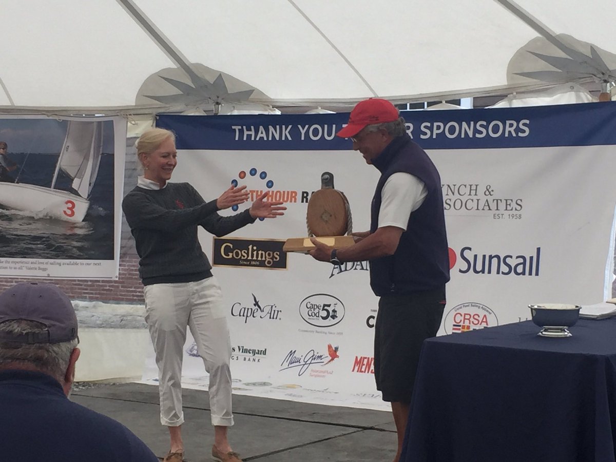 VineyardCupMVY's tweet photo. And the WINNER is.....Santana!!! They win the coveted Dana Family Perpetual Trophy.  @11thHourRacing @TheBlackSeal https://t.co/lYNDFsETvy