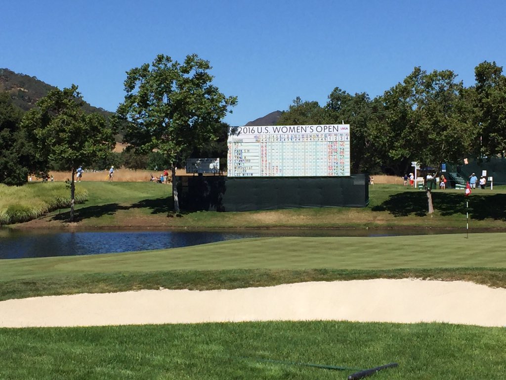 A beautiful day at .<a href="/CordeValle2016/">CordeValle 2016 USWO</a> for the #USWomensOpen!