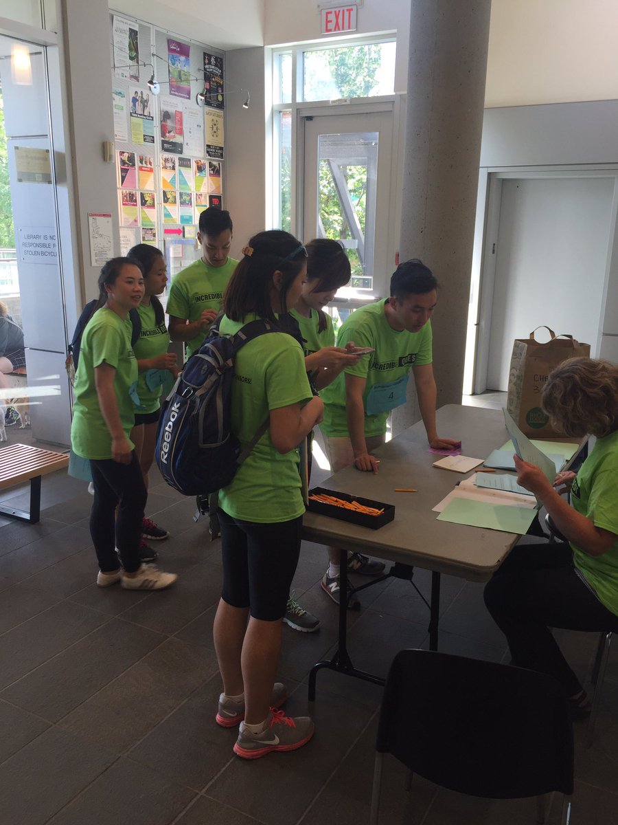 MarkyMarcE's tweet photo. Teams at Challenge#5! Sshhhh... #IQNorthBurnaby https://t.co/gDFI5voUSv