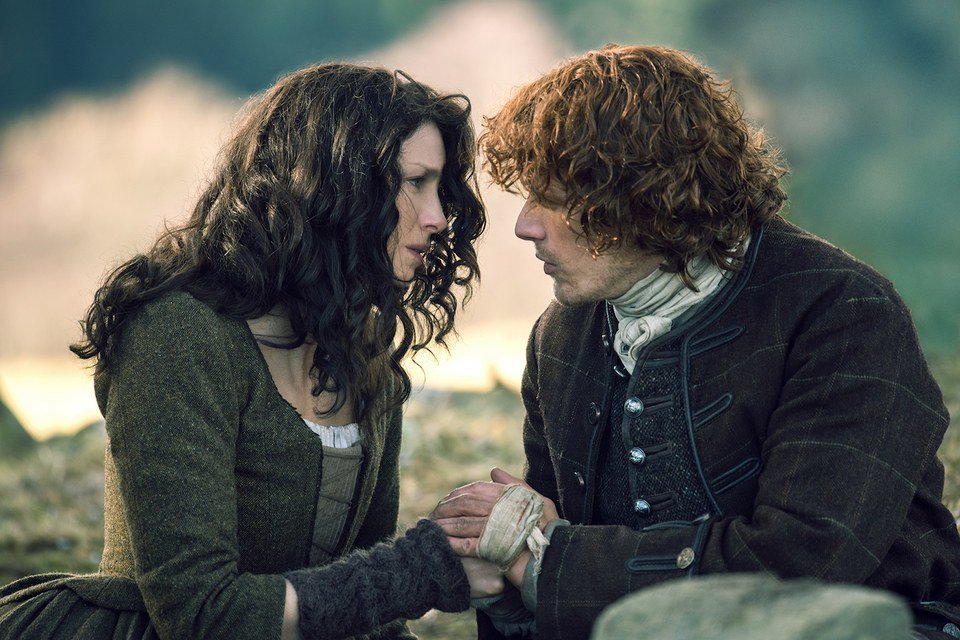 .<a href="/SamHeughan/">Sam Heughan</a> and <a href="/caitrionambalfe/">Caitríona Balfe</a> talk one of #Outlander's most heartbreaking scenes yet bit.ly/29z2G50