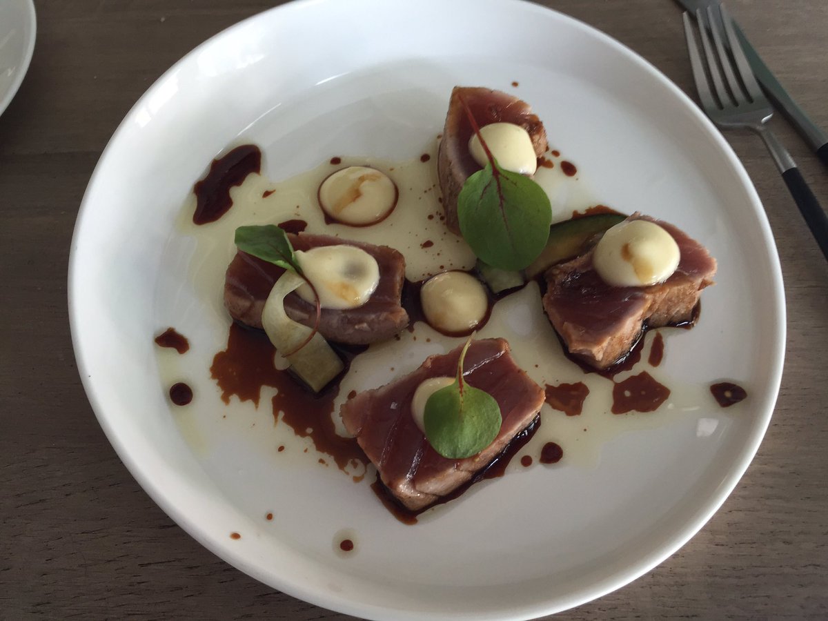 nigelhaddon's tweet photo. Excellent lunch today @Hangar85 #Rotterdam #nsj16 - best meal of our weekend! #boysontour https://t.co/xx5Sf0JhUT