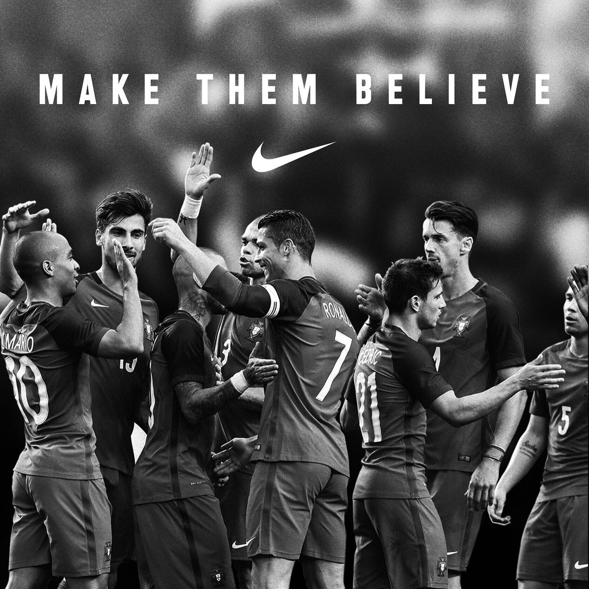 Proud of my team. Proud of my country. Make them believe. #JustDoIt